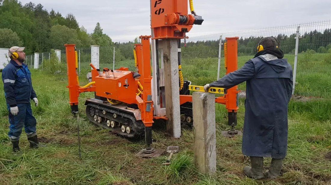 забивка малых свай
