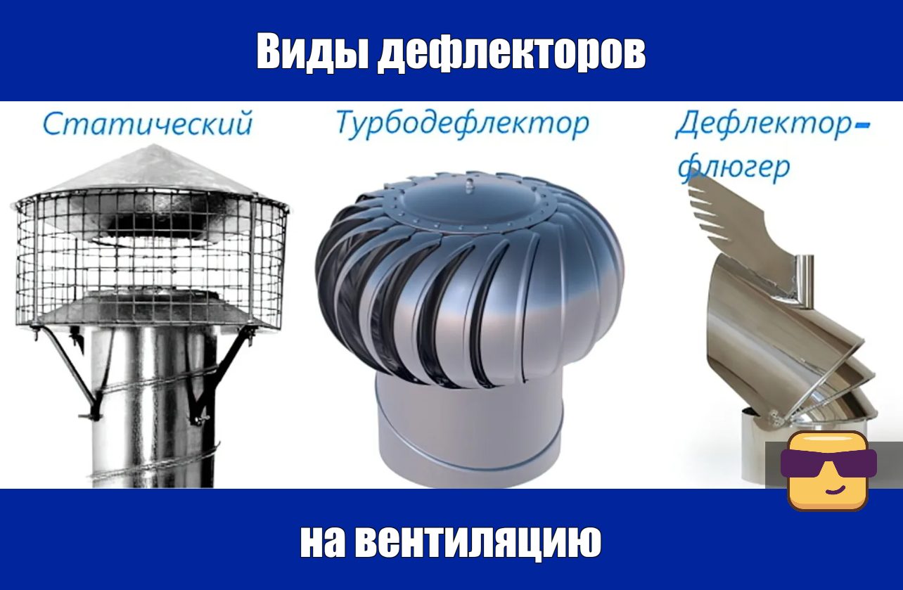 виды дефлекторов